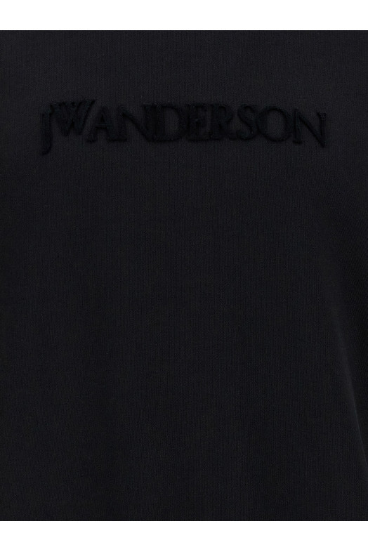 'Logo embroidery' sweatshirt Black 'Logo embroidery' sweatshirt Black