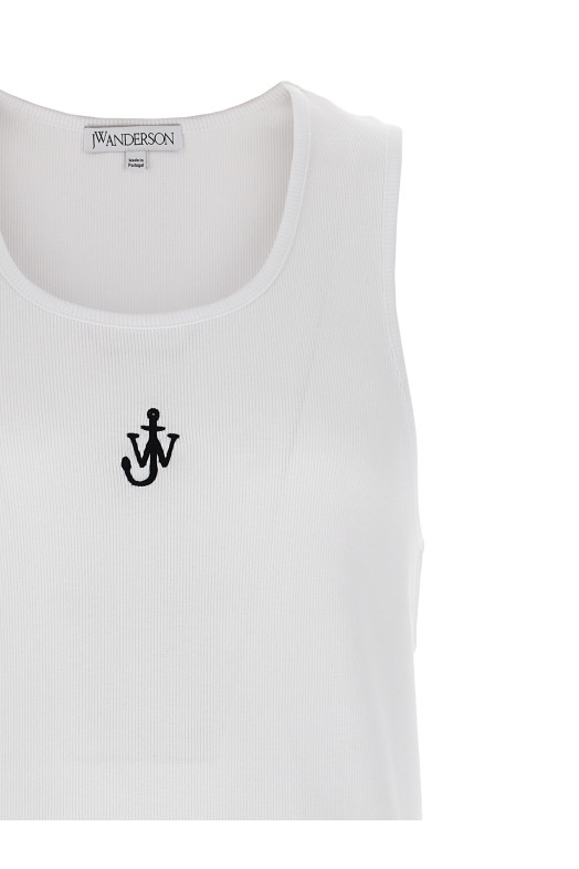 Топ с вышивкой J.W.ANDERSON 