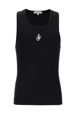 'Anchor Embroidery' top Black 'Anchor Embroidery' top Black