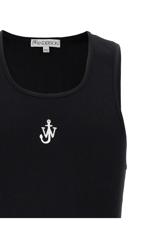 Топ J.W.ANDERSON 'Вышивка якоря' Черный JO0246PG1512999