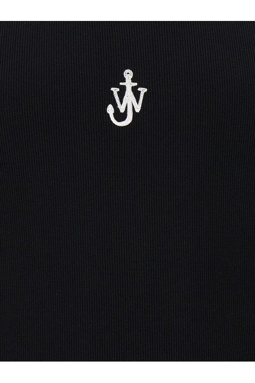 Топ J.W.ANDERSON 'Вышивка якоря' Черный JO0246PG1512999