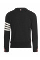 Кардиган з мериносової вовни Сірий THOM BROWNE MKC002AY1014022 Кардиган з мериносової вовни Сірий THOM BROWNE MKC002AY1014022