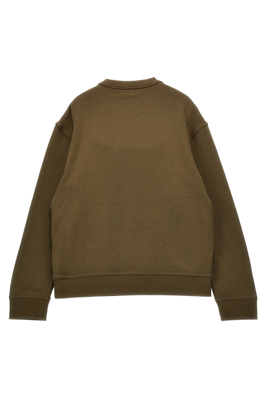 Світшот з логотипом Зелений BURBERRY 8104259HILL Світшот з логотипом Зелений BURBERRY 8104259HILL