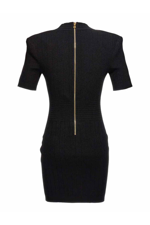 Сукня BALMAIN 'Chiocciola' Чорна EF1R6045KB070PA Сукня BALMAIN 'Chiocciola' Чорна EF1R6045KB070PA