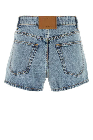 Embellished denim shorts ALEXANDER WANG (1WC2244306) Embellished denim shorts ALEXANDER WANG (1WC2244306)