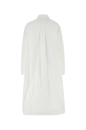 Белое платье-рубашка из поплина Белое JIL SANDER (J02CT0389J45002) Белое платье-рубашка из поплина Белое JIL SANDER (J02CT0389J45002)