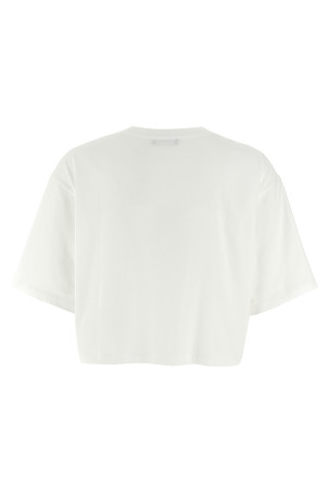 Logo crop T-shirt Black-grey Logo crop T-shirt Black-grey