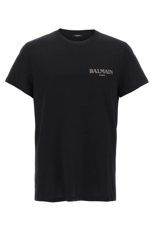 'Balmain Vintage' T-shirt Black 'Balmain Vintage' T-shirt Black