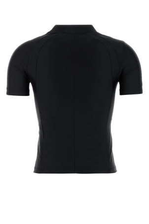 Black stretch nylon t-shirt T BY ALEXANDER WANG (4CC1251533) Black stretch nylon t-shirt T BY ALEXANDER WANG (4CC1251533)
