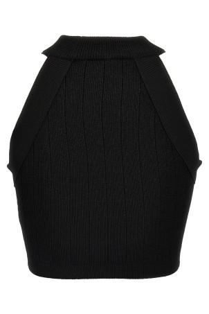 Топ BALMAIN 'Равлик' Чорний EF1AB390KB070PA Топ BALMAIN 'Равлик' Чорний EF1AB390KB070PA