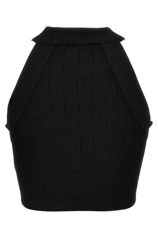 Топ BALMAIN 'Равлик' Чорний EF1AB390KB070PA Топ BALMAIN 'Равлик' Чорний EF1AB390KB070PA