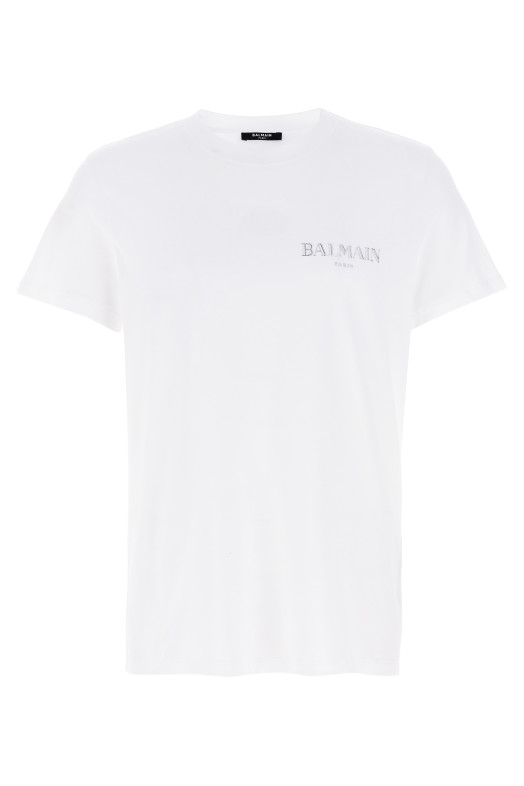 'Balmain Vintage' T-shirt White 'Balmain Vintage' T-shirt White