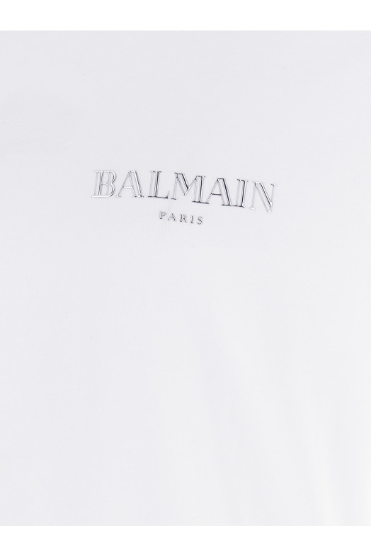 'Balmain Vintage' T-shirt White 'Balmain Vintage' T-shirt White