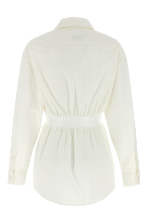 Сорочка на стрічці Біла MM6 MAISON MARGIELA S52DT0045M35256101 Сорочка на стрічці Біла MM6 MAISON MARGIELA S52DT0045M35256101