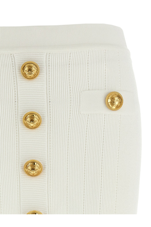 'Chiocciola' skirt White 'Chiocciola' skirt White