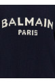 Вовняний светр з логотипом Синій BALMAIN DH1KD000KG97SAJ Вовняний светр з логотипом Синій BALMAIN DH1KD000KG97SAJ