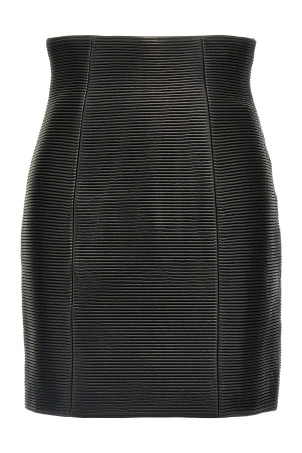 Спідниця BALMAIN 'HW Rolled' Чорна EF1LA495LC620PA Спідниця BALMAIN 'HW Rolled' Чорна EF1LA495LC620PA