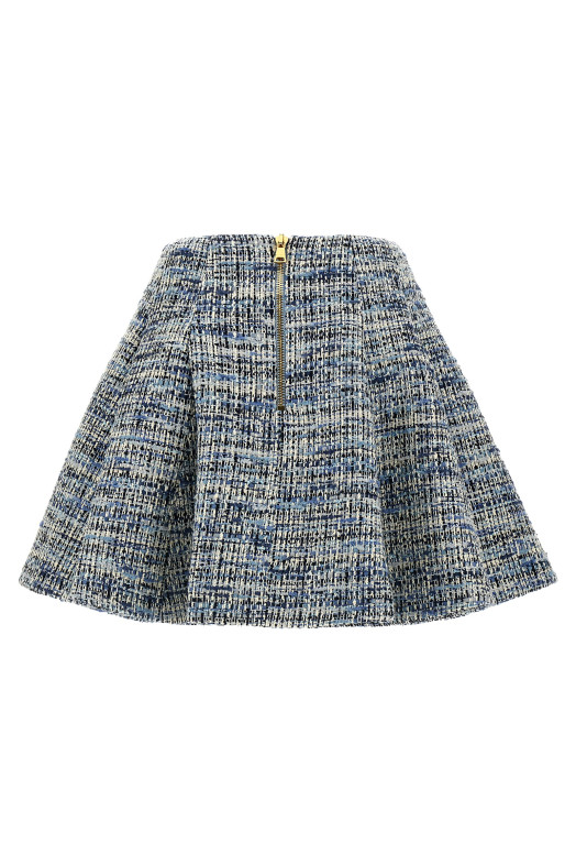 Твидовая юбка Синий BALMAIN EF1LBA53CF776FC Твидовая юбка Синий BALMAIN EF1LBA53CF776FC