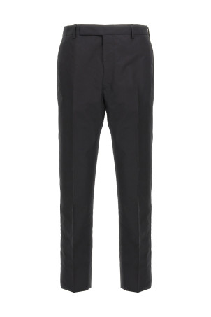 Хлопковые брюки tec Черный PRADA UP0313SOOO16A6F0002 Хлопковые брюки tec Черный PRADA UP0313SOOO16A6F0002