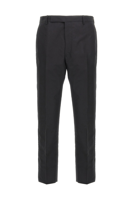 Хлопковые брюки tec Черный PRADA UP0313SOOO16A6F0002 Хлопковые брюки tec Черный PRADA UP0313SOOO16A6F0002