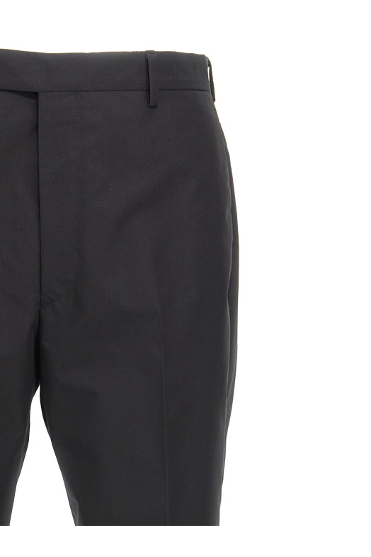 Хлопковые брюки tec Черный PRADA UP0313SOOO16A6F0002 Хлопковые брюки tec Черный PRADA UP0313SOOO16A6F0002