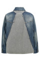 Багатошарова джинсова куртка Синій MM6 MAISON MARGIELA S52AM0314M30016961 Багатошарова джинсова куртка Синій MM6 MAISON MARGIELA S52AM0314M30016961