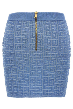 Міні-спідниця BALMAIN 'PB' СИНЯ EF1LB004KI02SPB Міні-спідниця BALMAIN 'PB' СИНЯ EF1LB004KI02SPB