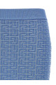Міні-спідниця BALMAIN 'PB' СИНЯ EF1LB004KI02SPB
