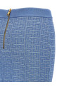 Міні-спідниця BALMAIN 'PB' СИНЯ EF1LB004KI02SPB