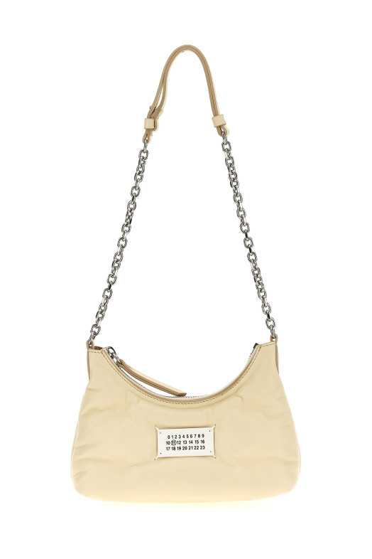 Сумка на плечо MAISON MARGIELA 'Glam Slam hobo micro' Белый SB1WG0021P4300T2354 Сумка на плечо MAISON MARGIELA 'Glam Slam hobo micro' Белый SB1WG0021P4300T2354