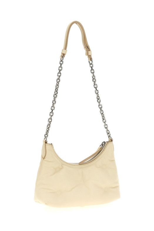 Сумка на плечо MAISON MARGIELA 'Glam Slam hobo micro' Белый SB1WG0021P4300T2354 Сумка на плечо MAISON MARGIELA 'Glam Slam hobo micro' Белый SB1WG0021P4300T2354