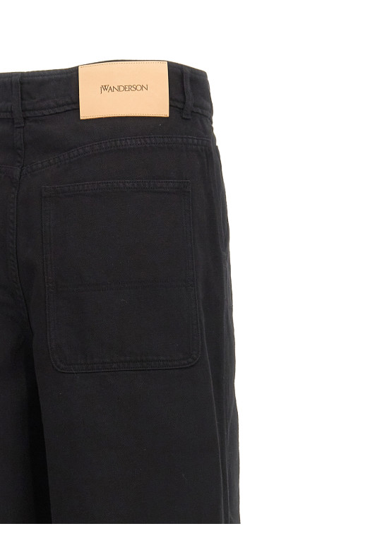 Брюки J.W.ANDERSON 'High Weist wide leg' Черный TR0387PG1730999 Брюки J.W.ANDERSON 'High Weist wide leg' Черный TR0387PG1730999