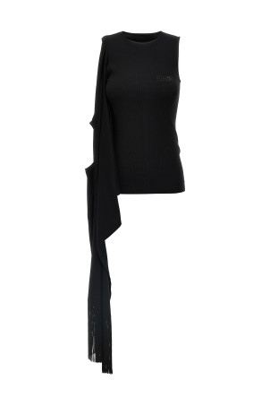 Драпированный топ Черный MM6 MAISON MARGIELA S52NL0069MTJ017961 Драпированный топ Черный MM6 MAISON MARGIELA S52NL0069MTJ017961
