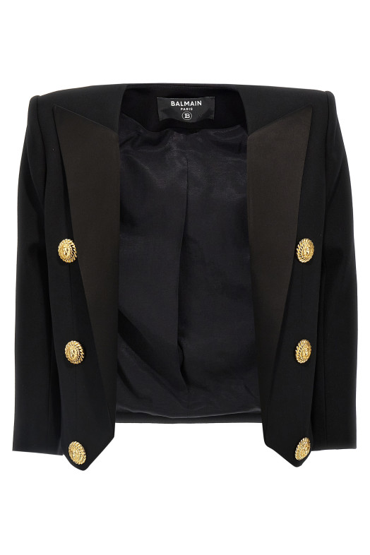 Blazer Spencer Black Blazer Spencer Black