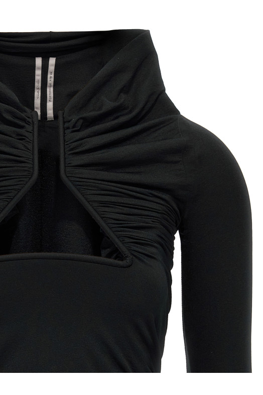 Топ RICK OWENS 'LS Prong' Черный RP01E7222JN09 Топ RICK OWENS 'LS Prong' Черный RP01E7222JN09