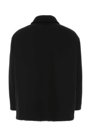 Black wool blend coat Black VALENTINO GARAVANI (1V0CIM308U4) Black wool blend coat Black VALENTINO GARAVANI (1V0CIM308U4)