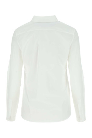 Біла сорочка з попліну SAINT LAURENT (703910Y2B36) Біла сорочка з попліну SAINT LAURENT (703910Y2B36)