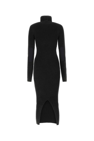Чорна сукня з бавовняної суміші VERSACE JEANS (73HAOM11CM16N) VERSACE JEANS COUTURE Чорна сукня з бавовняної суміші VERSACE JEANS (73HAOM11CM16N) VERSACE JEANS COUTURE