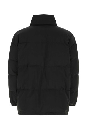 Чорна нейлонова куртка з підкладкою MOSCHINO (A06395215)