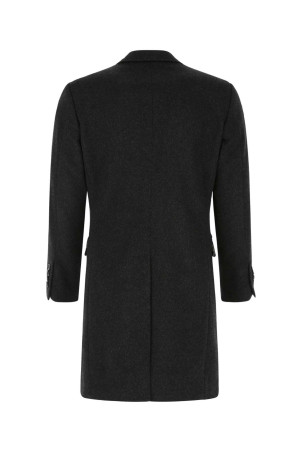 Пальто з суміші шерсті та сланцю DOLCE & GABBANA (G007STFU3GT) DOLCE & GABBANA
