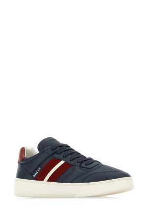 Navy blue leather Rebby sneakers BALLY (MSK08YVT179) Navy blue leather Rebby sneakers BALLY (MSK08YVT179)