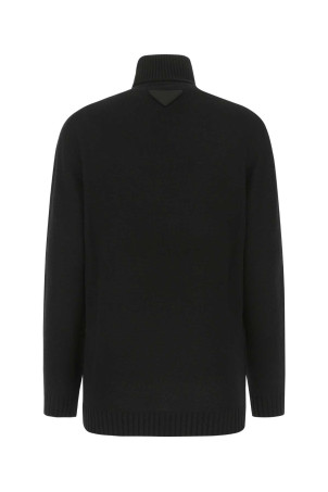 Black cashmere sweater Black PRADA (P26441S221100I) Black cashmere sweater Black PRADA (P26441S221100I)