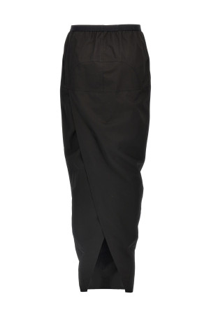 Юбка RICK OWENS 'Pillar long' Черный RP01E7331P09 Юбка RICK OWENS 'Pillar long' Черный RP01E7331P09