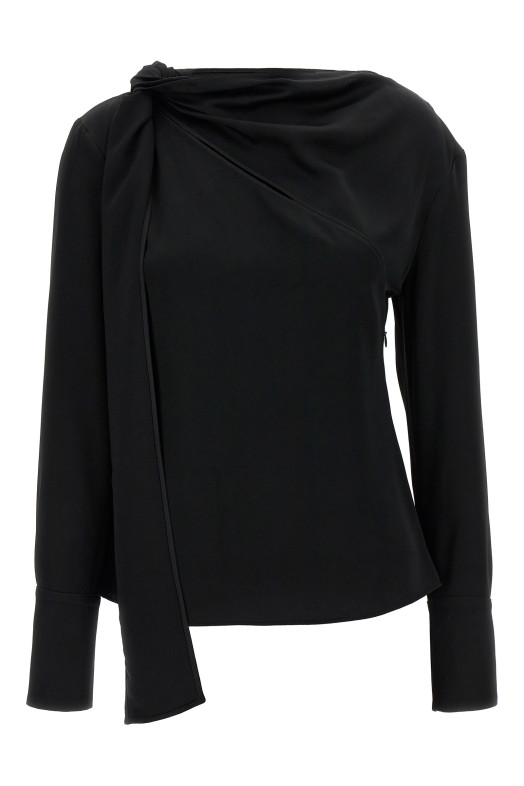 Viscose blouse Black Viscose blouse Black