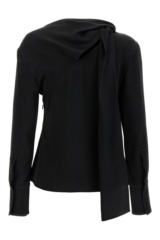 Viscose blouse Black Viscose blouse Black