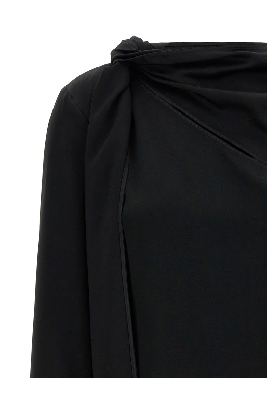 Viscose blouse Black Viscose blouse Black