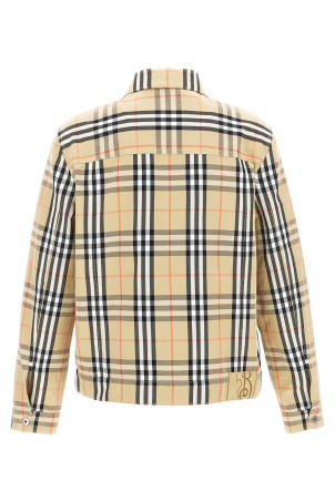 Check jacket Beige Check jacket Beige