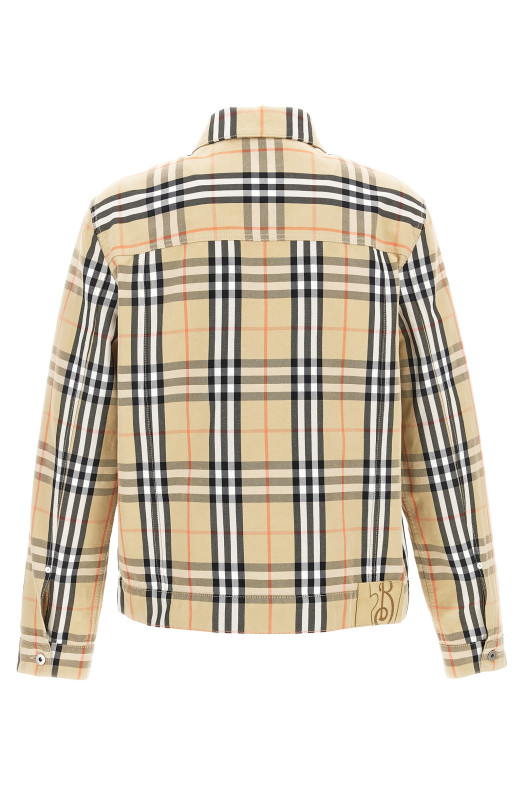 Піджак в клітинку Бежевий BURBERRY 8097582SANDIPCHECK Піджак в клітинку Бежевий BURBERRY 8097582SANDIPCHECK