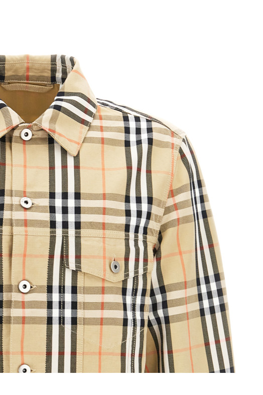 Піджак в клітинку Бежевий BURBERRY 8097582SANDIPCHECK Піджак в клітинку Бежевий BURBERRY 8097582SANDIPCHECK