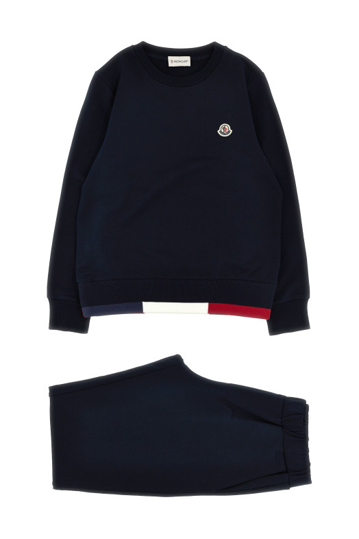 Комплект толстовка + джоггеры Синий MONCLER ENFANT K19548M0001089AEB778